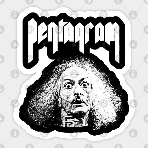 Pentagram Sticker by Chicken Allergic